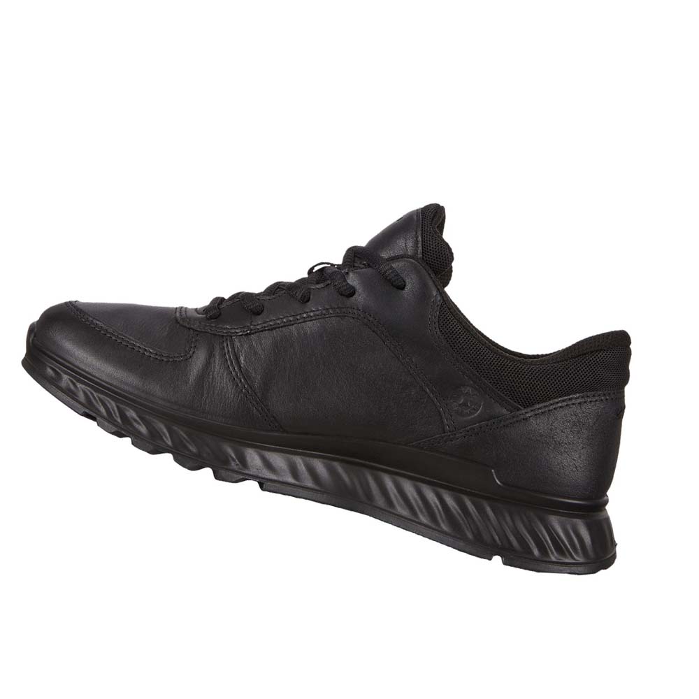 Women's Ecco Exostride Low Gtx Sneakers Black | USA 220QMA